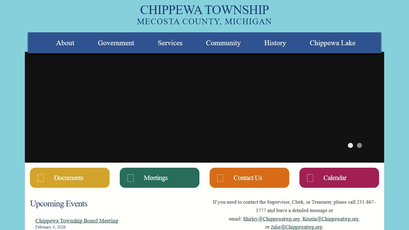 Welcome to Chippewa Township, Mecosta County, Michigan - Chippewa Township